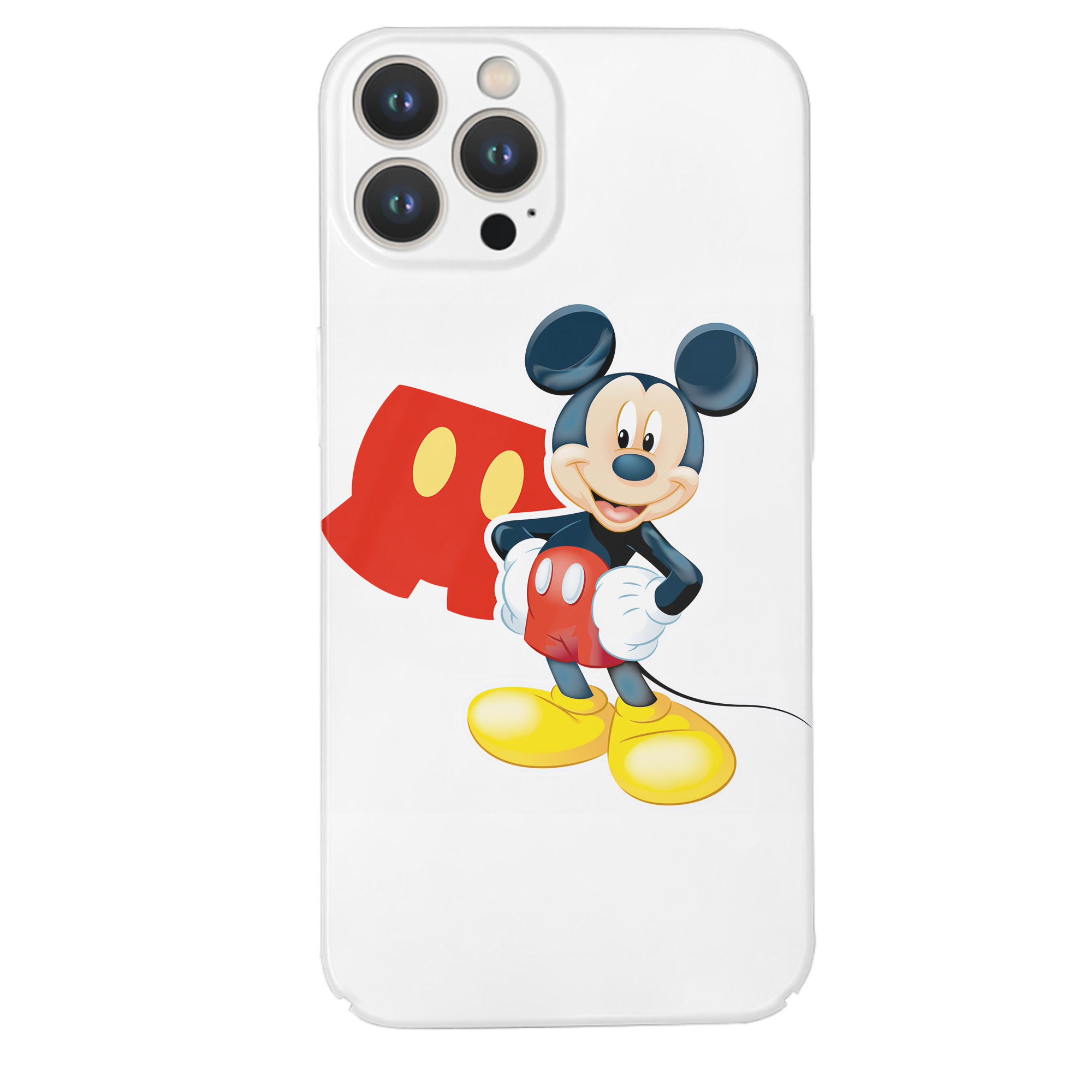 （画像用） ミッキーマウス Mickey Mouse 【iPhone 14シリーズ対応】ハードケース